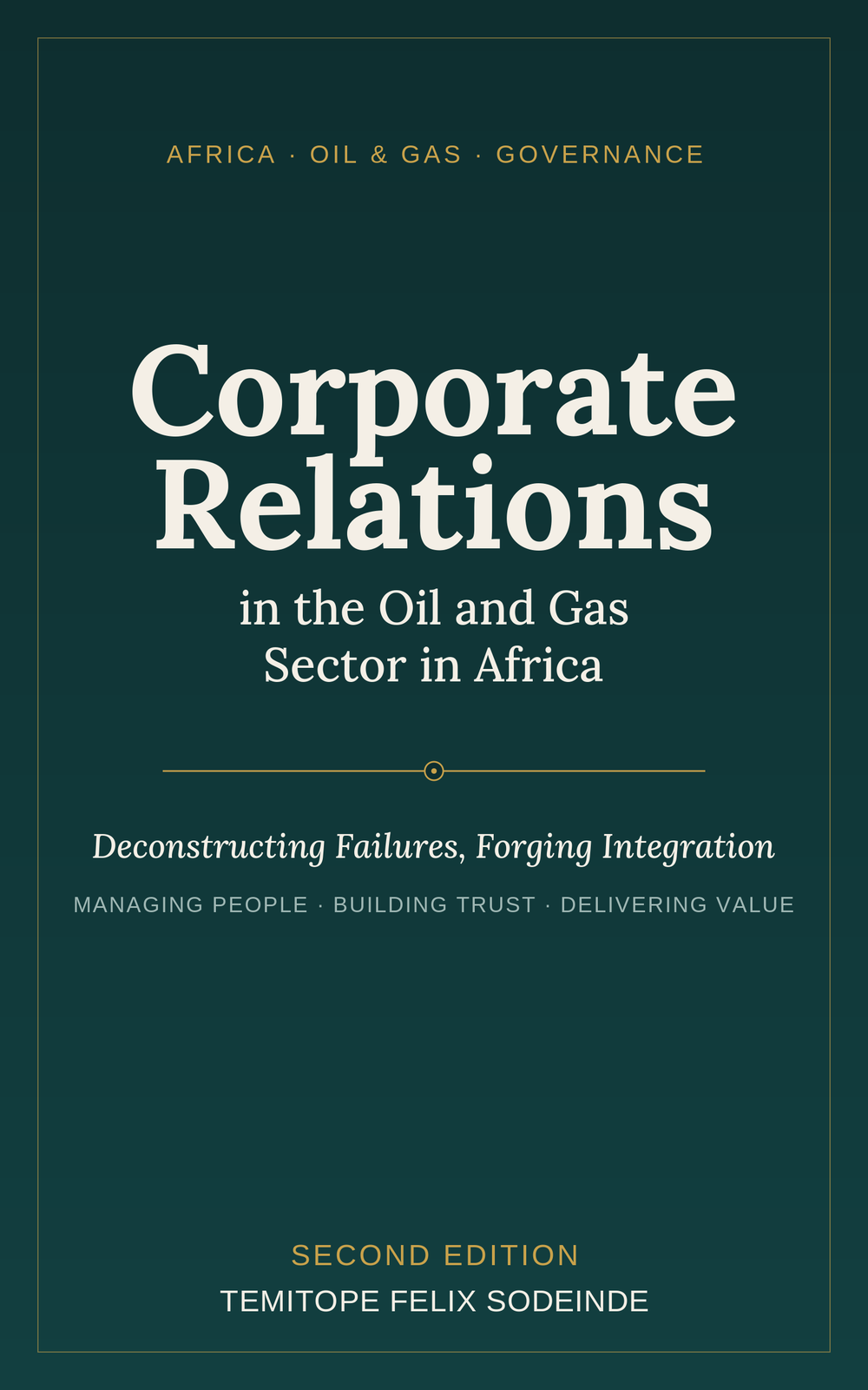 Front cover of Corporate Relations in the Oil and Gas Sector in Africa, second edition